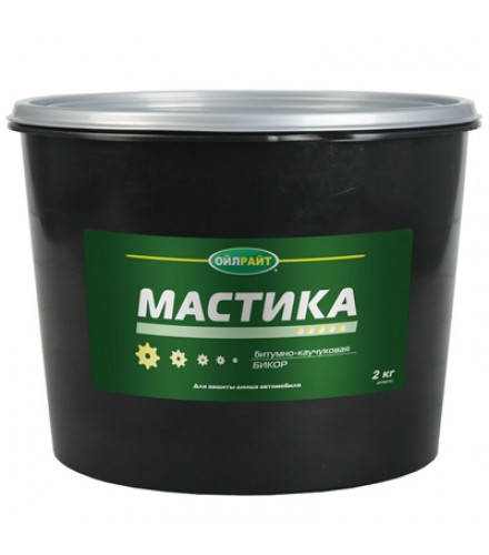 Мастика ''бикор'' OILRIGHT 2кг пл/б